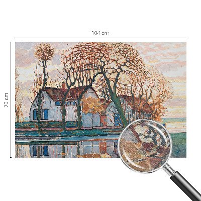 Fototapetas svetainei Idilisk peizažas