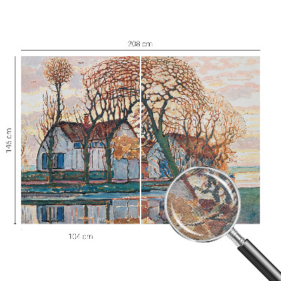 Fototapetas svetainei Idilisk peizažas