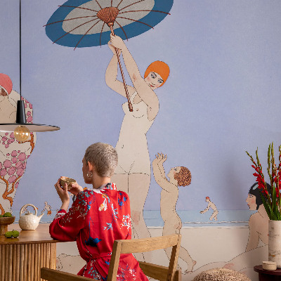 Modernus fototapetas Retro kryptis