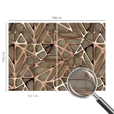Aukštos kokybės fototapetas su geometriniu piešiniu