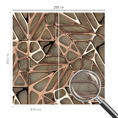 Aukštos kokybės fototapetas su geometriniu piešiniu