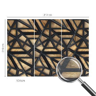 Dekoratyvinis fototapetas Geometriniai įrišimai