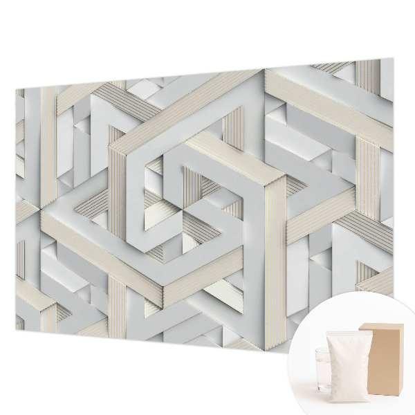 Sienų danga fototapetas Iliustruotasis buvęs