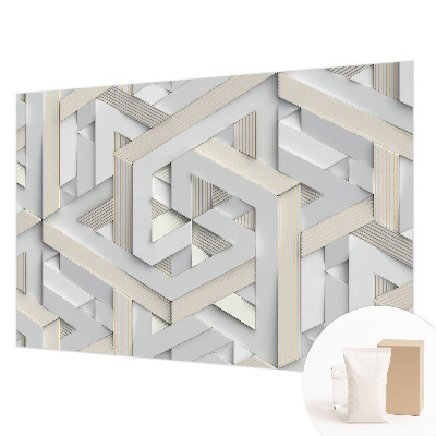 Sienų danga fototapetas Iliustruotasis buvęs