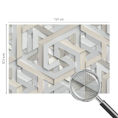 Sienų danga fototapetas Iliustruotasis buvęs