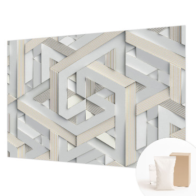 Sienų danga fototapetas Iliustruotasis buvęs