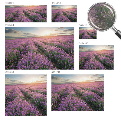 Tapetas Levandų žymeklis