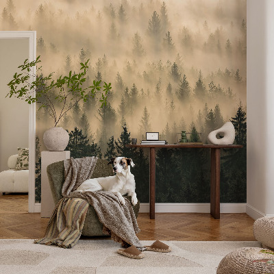 Fototapetas miegamajam Skovtåge