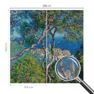 Fototapetas svetainei su vaizdu į vidurinę pakrantę