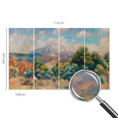 Modernus fototapetas Bjerglandskabas