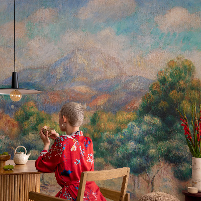 Modernus fototapetas Bjerglandskabas