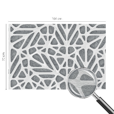 Aukštos kokybės fototapetas su geometriniu tinklu