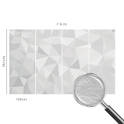 Dekoratyvinis fototapetas Trekanteto mozaika