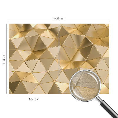 Plaunamas flizelininis fototapetas Trekantų mėnulis