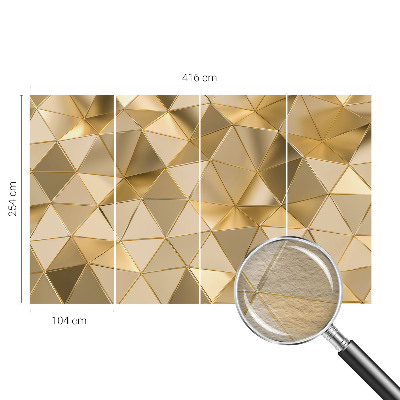 Plaunamas flizelininis fototapetas Trekantų mėnulis