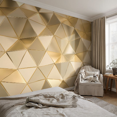 Plaunamas flizelininis fototapetas Trekantų mėnulis