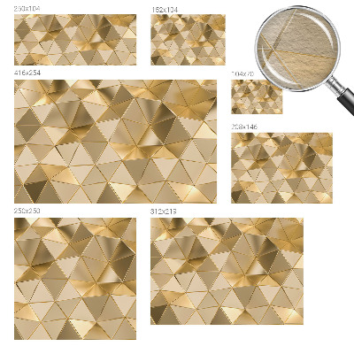 Plaunamas flizelininis fototapetas Trekantų mėnulis