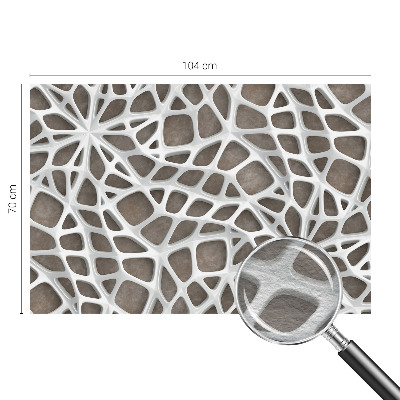 Fototapetas pagal matmenis su geometriniu tinklu