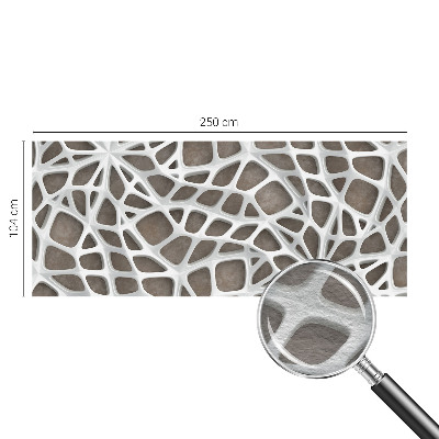 Fototapetas pagal matmenis su geometriniu tinklu