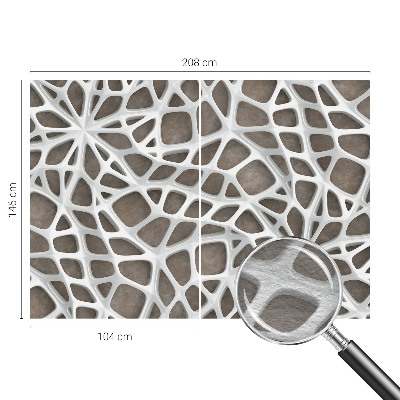 Fototapetas pagal matmenis Geometrinis tinklas