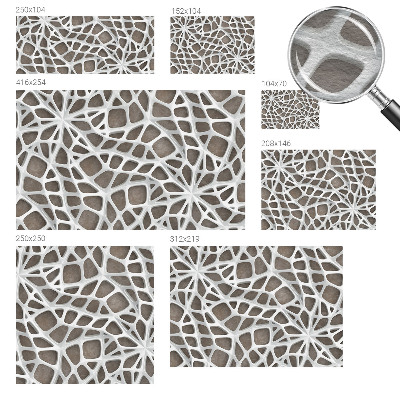 Fototapetas pagal matmenis su geometriniu tinklu
