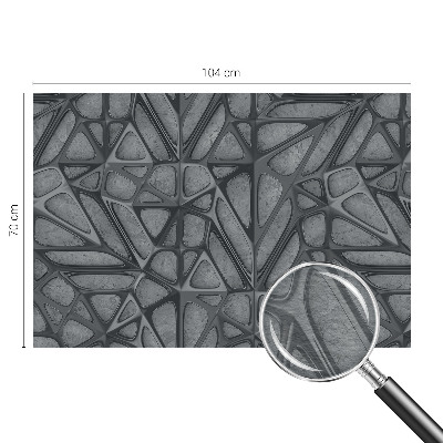 Modernus fototapetas su geometriniu raštu įvairių dydžių