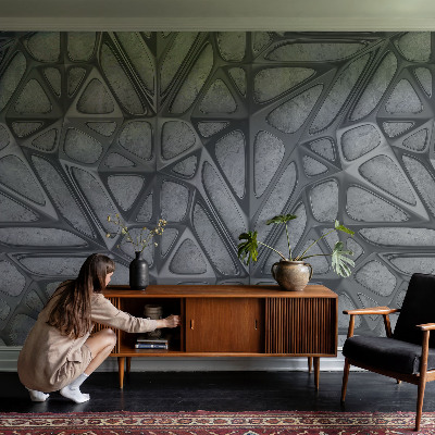 Modernus fototapetas su geometriniu raštu įvairių dydžių