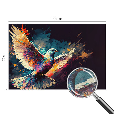 Dekoratyvinis fototapetas Spalvingas fugl