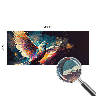 Dekoratyvinis fototapetas Spalvingas fugl