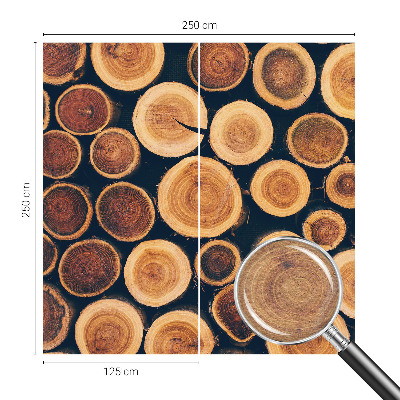 Stilingas fototapetas Træcirkler