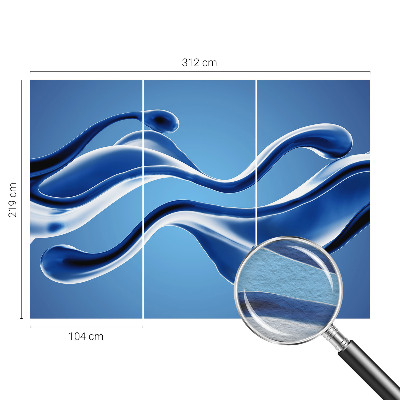 Sienų danga fototapetas Abstraktus leted