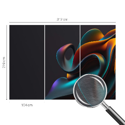 Tapetas Spalvinga virvelė