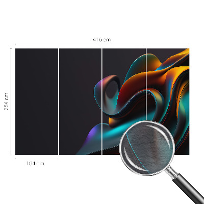 Tapetas Spalvinga virvelė