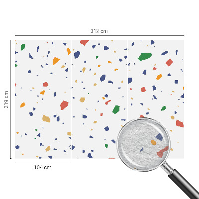 Fototapetas miegamajam Regnbuestykker