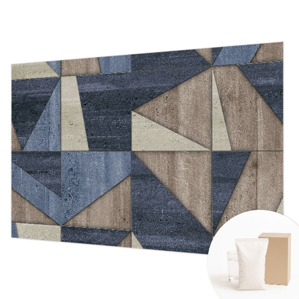 Sienų danga fototapetas Geometriniai dydžiai