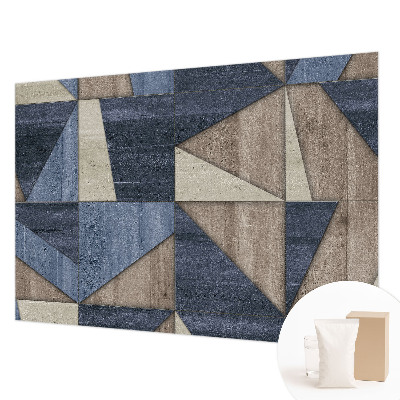 Sienų danga fototapetas Geometriniai dydžiai