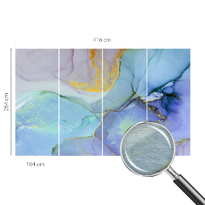Stilingas fototapetas su akvareline figūra „Akvarelformeris“