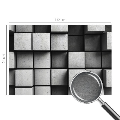 Dekoratyvinis fototapetas su geometriniais brėžiniais