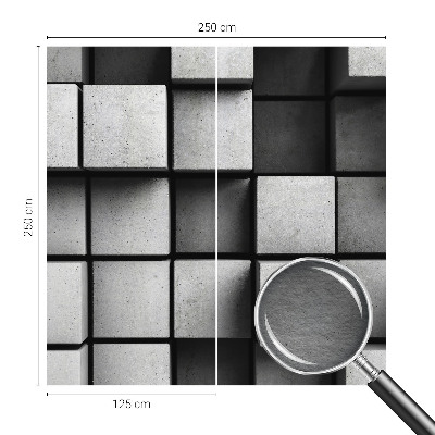 Dekoratyvinis fototapetas su geometriniais brėžiniais