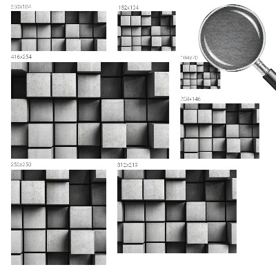 Dekoratyvinis fototapetas su geometriniais brėžiniais