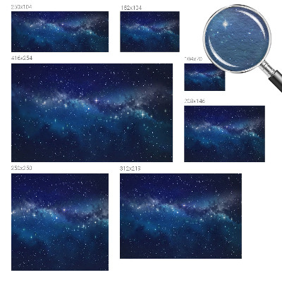 Flizelininis fototapetas Stjernenat