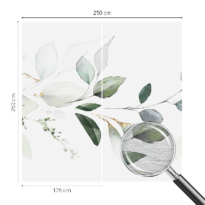 Plaunamas flizelininis fototapetas Grønne peilis