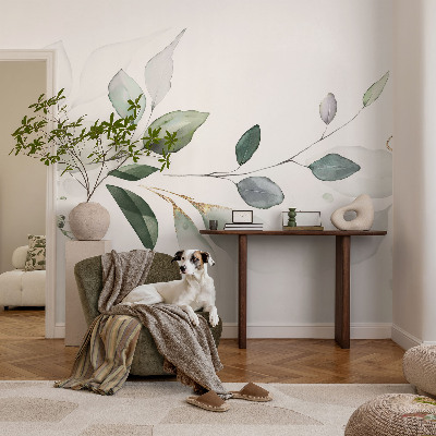 Plaunamas flizelininis fototapetas Grønne peilis