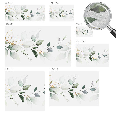 Plaunamas flizelininis fototapetas Grønne peilis