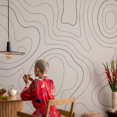 Fototapetas flizelino pagrindu Væskelinjer