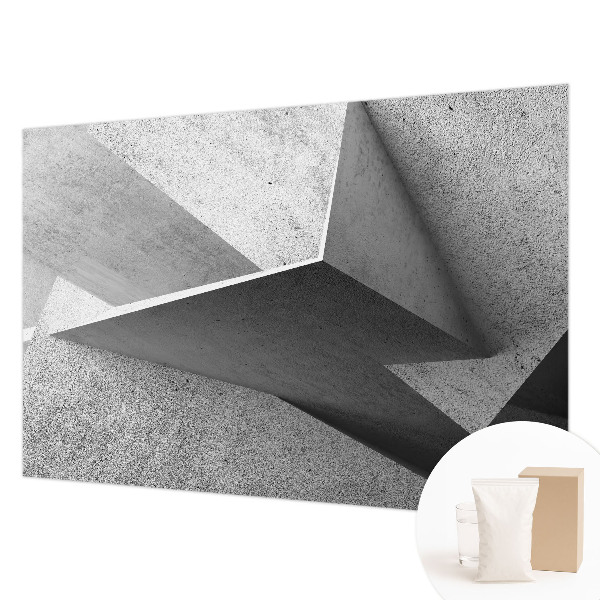 Fototapetas ant sienos su geometrinių konstruktorių motyvais