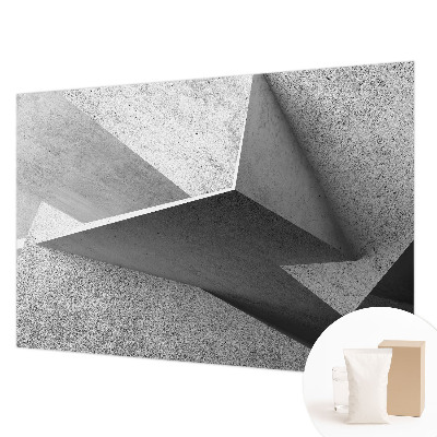 Fototapetas ant sienos su geometrinių konstruktorių motyvais