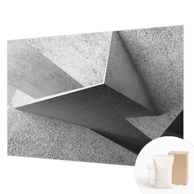 Fototapetas ant sienos su geometrinių konstruktorių motyvais
