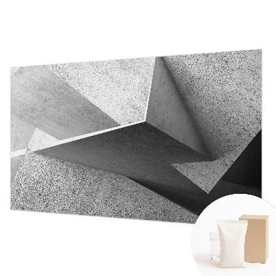 Fototapetas ant sienos su geometrinių konstruktorių motyvais