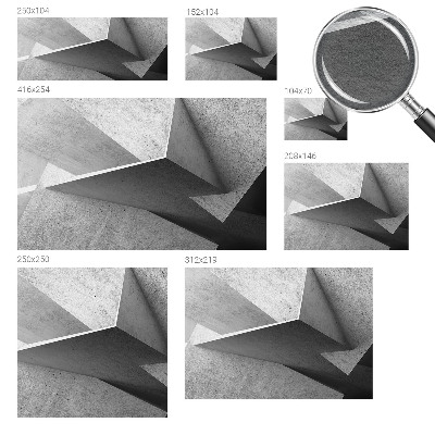 Fototapetas ant sienos su geometrinių konstruktorių motyvais